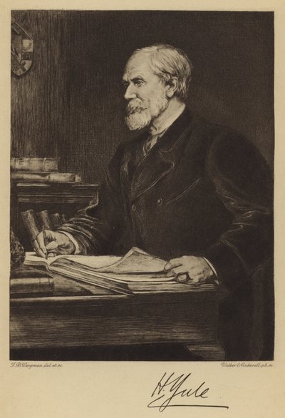 Sir Henry Yule de Theodore Blake (after) Wirgman