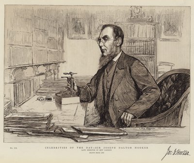 Celebridades del día, Sir Joseph Dalton Hooker de Theodore Blake Wirgman