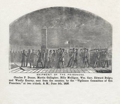 Envío de los Prisioneros, pub. 1856 de Theodore C. Boyd