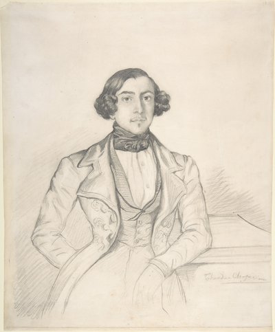 Conde Philibert-Oscar de Ranchicourt de Théodore Chassériau
