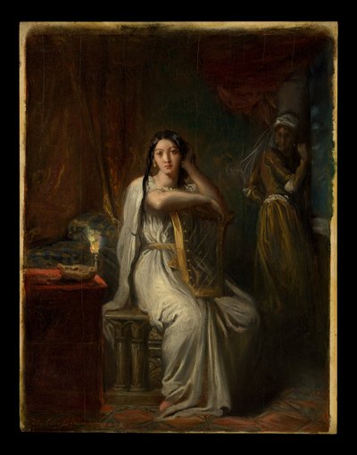 Desdémona (La canción del sauce) de Théodore Chassériau