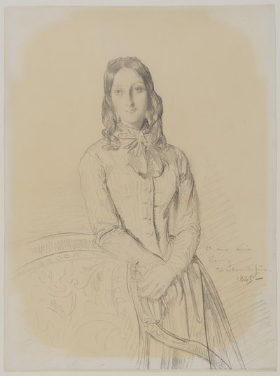Retrato de Madame Ravaisson de Théodore Chassériau