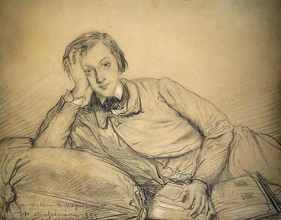 Retrato de Raymond de Magnoncourt de Théodore Chassériau