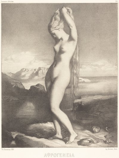 Venus Anadiómena de Théodore Chassériau