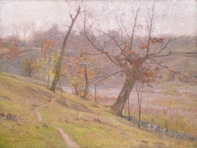 La floración de la uva de Theodore Clement Steele