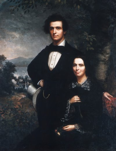 Sr. y Sra. Daniel T. MacFarlan, 1858 de Theodore E. Pine