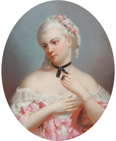 Luisa Isabel de Francia (1727-1759) de Theodore Fantin Latour