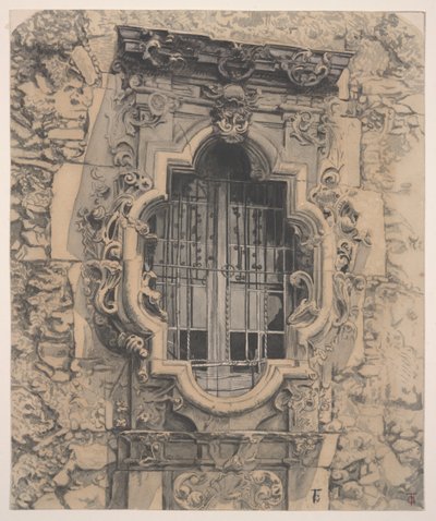 Rosetón, Misión San José de Theodore Gentilz