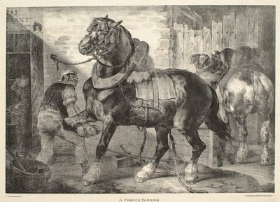 Un herrador francés de Theodore Gericault