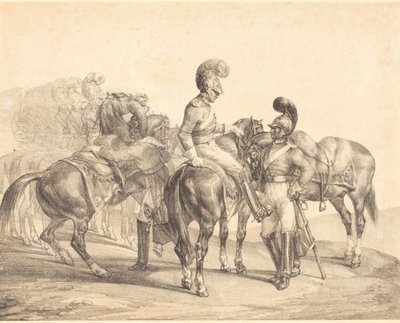 Una fiesta de socorristas de Theodore Gericault
