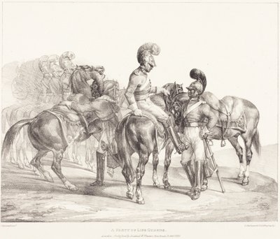 Una fiesta de socorristas de Theodore Gericault