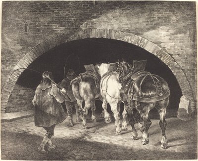 Muelle Adelphi de Theodore Gericault