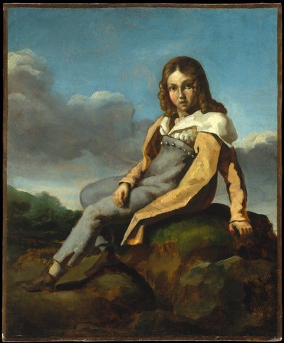 Alfred Dedreux (1810-1860) de niño de Theodore Gericault