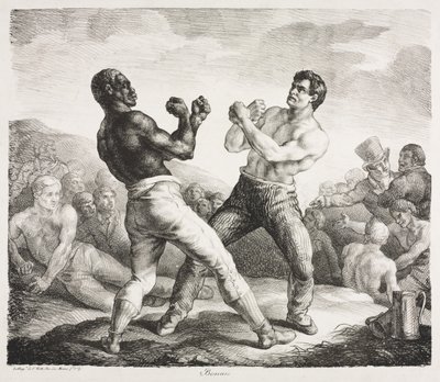 Boxeadoras de Theodore Gericault