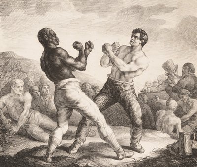 Boxeadores de Theodore Gericault