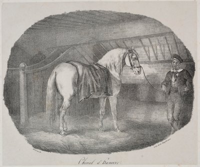 Caballo de Hannover de Theodore Gericault
