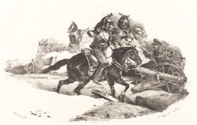Carga de coraceros de Theodore Gericault