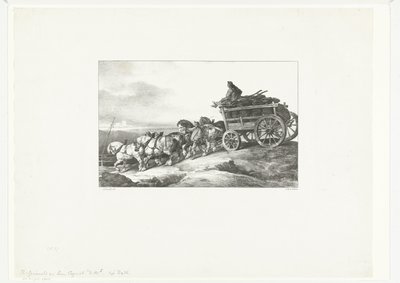 El vagón de carbón de Theodore Gericault