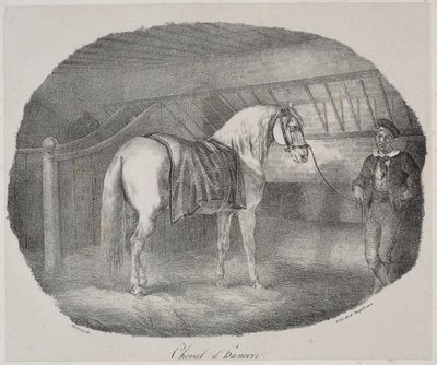 Caballo de Hannover de Theodore Gericault