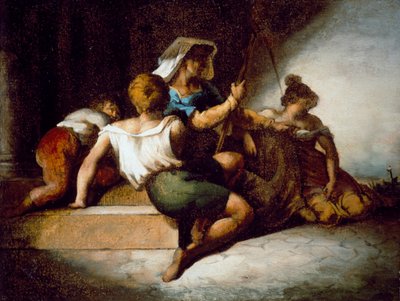 Familia italiana de Theodore Gericault