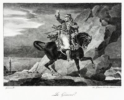 El Giaour de Theodore Gericault