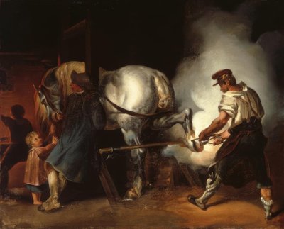 El herrador de Theodore Gericault