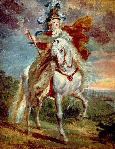 María de Médicis en Pont-de-Cé de Theodore Gericault