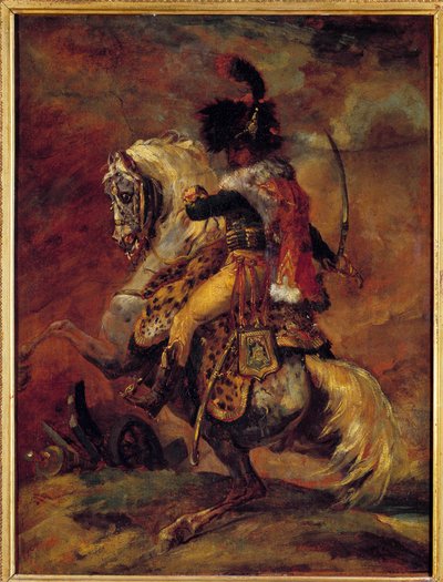 Oficial de cazadores a caballo de la Guardia Imperial de Theodore Gericault