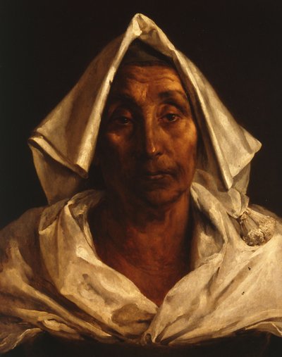 Vieja italiana de Theodore Gericault