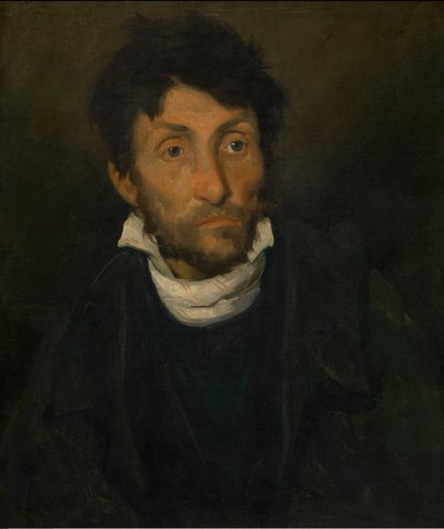 Retrato de un cleptómano de Theodore Gericault