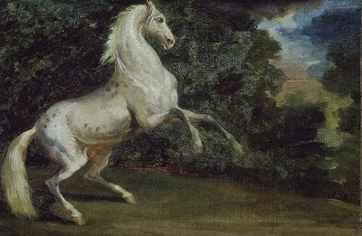 Caballo Rampante de Theodore Gericault
