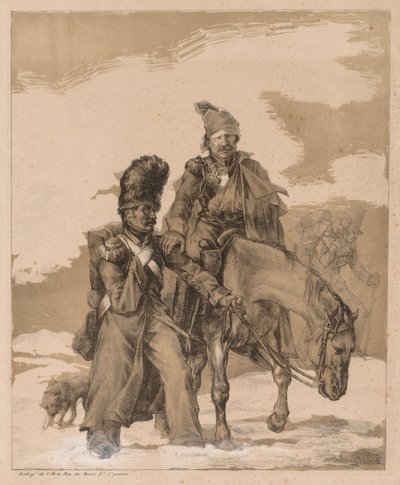Regreso de Rusia de Theodore Gericault