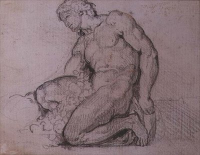 Figura sentada de Theodore Gericault