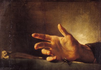 Estudio de una Mano de Theodore Gericault