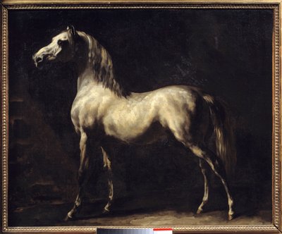 Estudio de un caballo de Theodore Gericault
