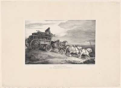 El vagón de carbón de Theodore Gericault