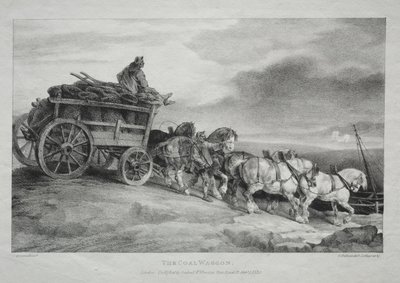 El vagón de carbón de Theodore Gericault