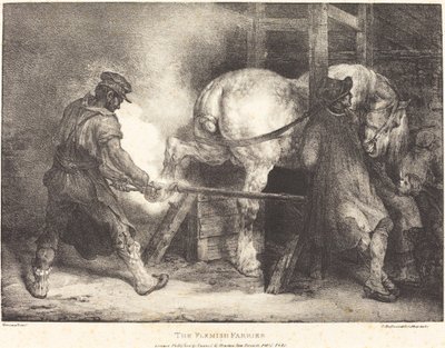 El herrero flamenco de Theodore Gericault