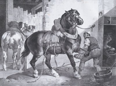El herrero francés, 1822 de Theodore Gericault