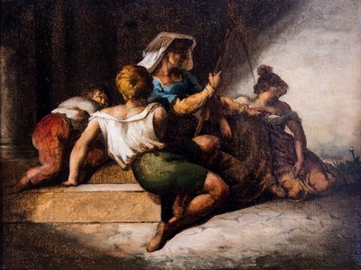 La familia pobre de Theodore Gericault