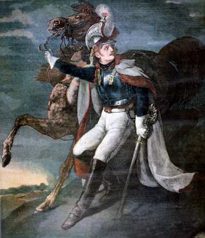 El coracero herido, 1893 de Theodore Gericault