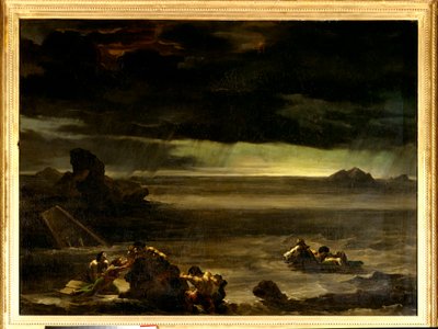 El diluvio de Theodore Gericault