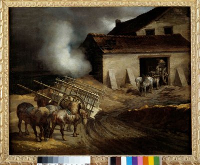 El horno de yeso de Theodore Gericault