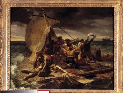 La balsa de la Medusa. Primeros bocetos. Pintura de Théodore Géricault (1791-1824) de Theodore Gericault