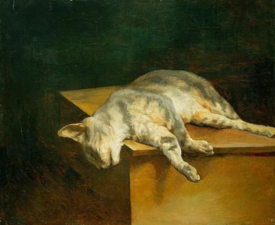 Gato muerto de Theodore Gericault