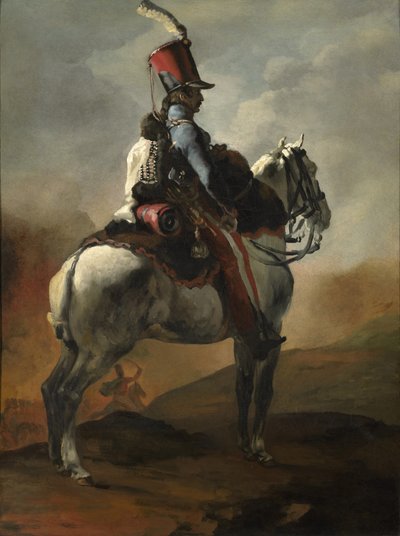Trompetista de los húsares de Theodore Gericault