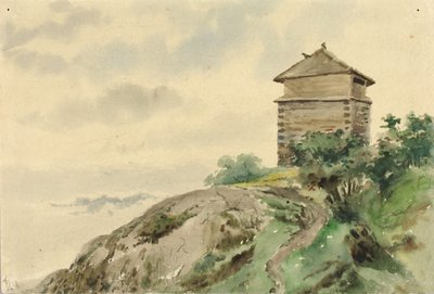 Casa Block, Alaska, 1887 de Theodore J. Richardson