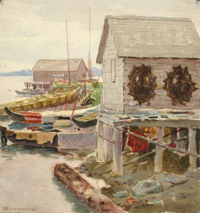 Secado de pieles, Sitka de Theodore J. Richardson