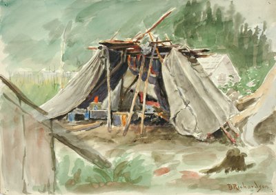 Indian Camp, Alaska de Theodore J. Richardson