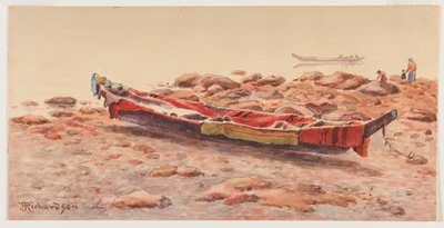 [Canoa del Noroeste], probablemente 1884-86 o 1903-14 de Theodore J. Richardson
